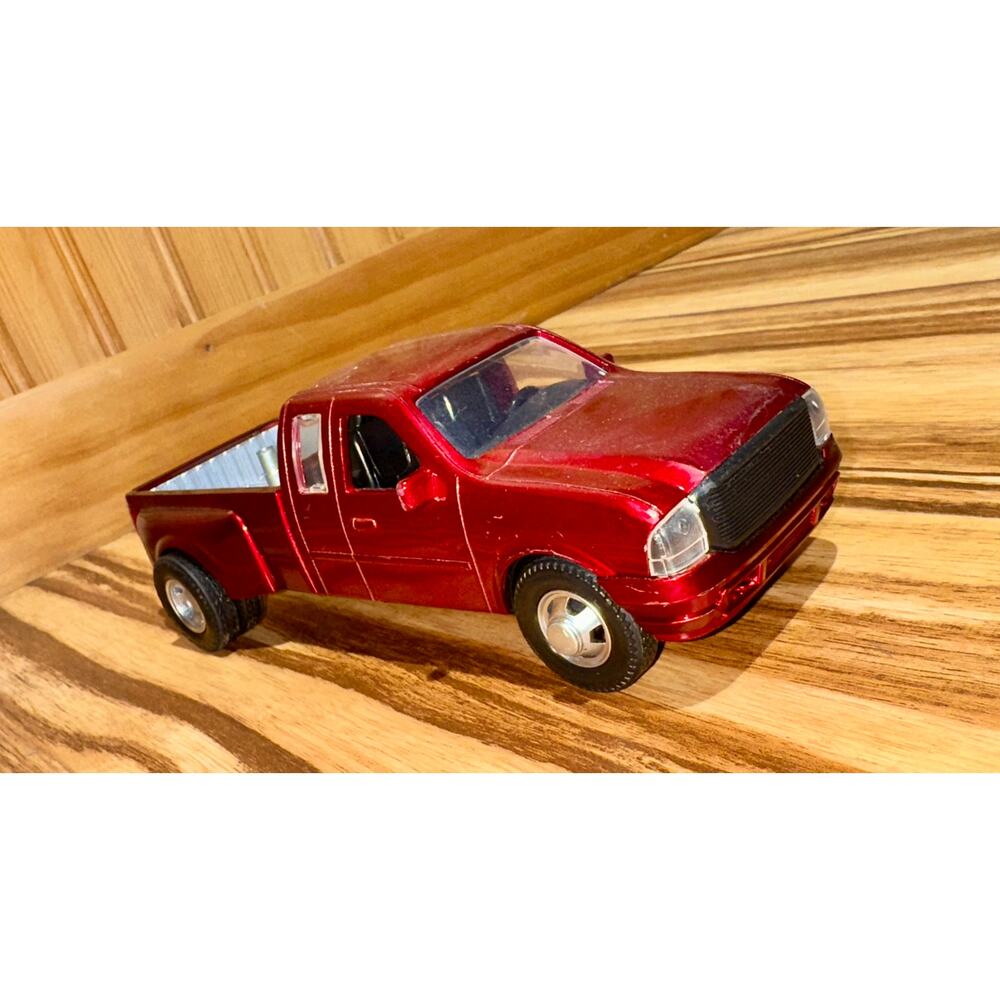 Red Metal Ram 3500 Dually
